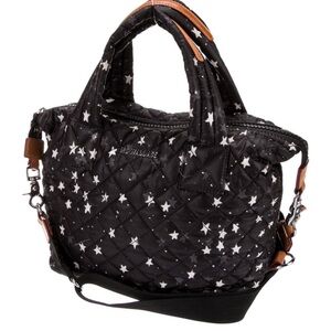 MZ Wallace Black Quilted Star Bag